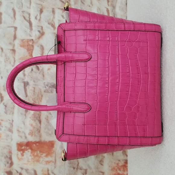 New Ralph Lauren Embossed Leather Tyler Tote - Picture 5 of 11